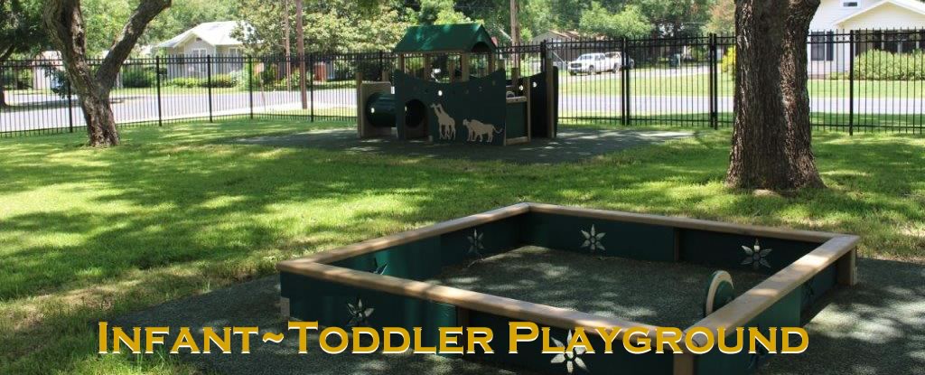 infant and toddler playground for kids in Yorktown texas